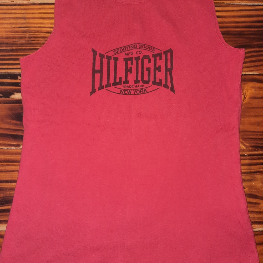 Tommy Hilfiger Red Tank Top for Kids